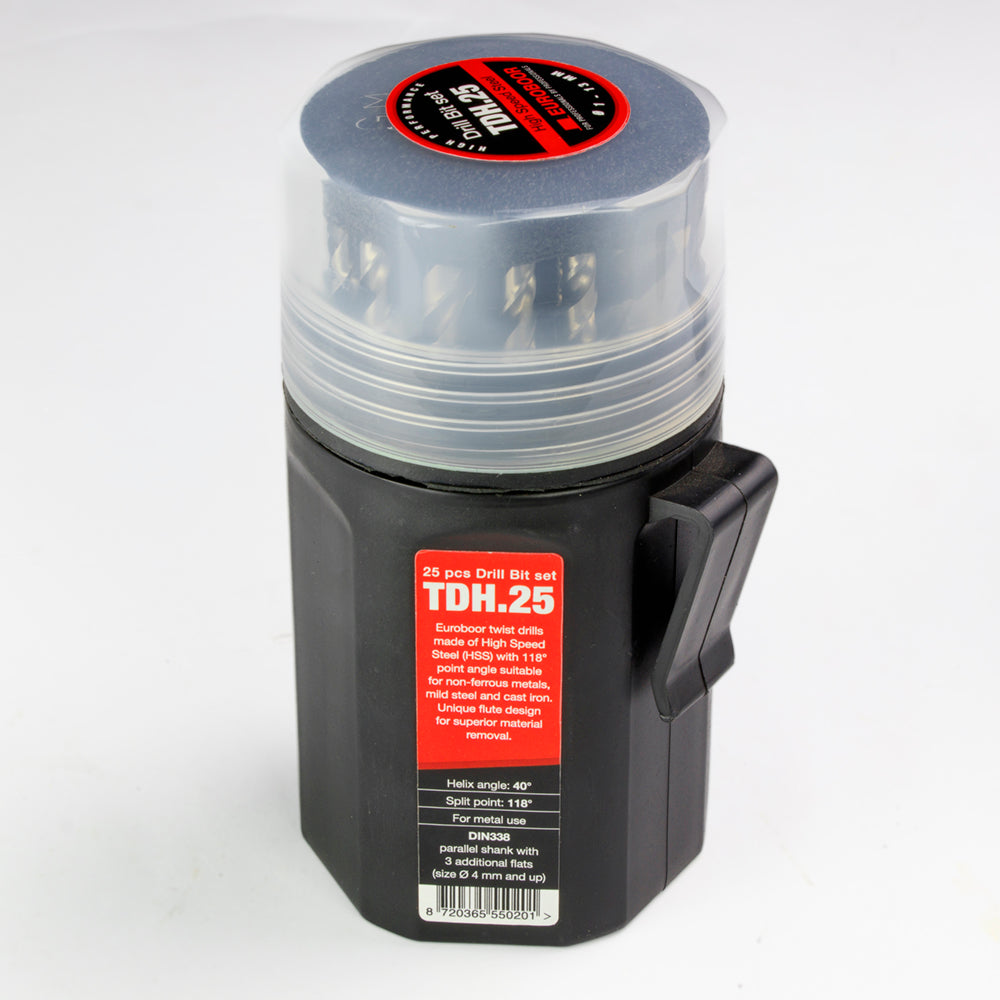 Spiraalboor set, HSS. - Weldingshop