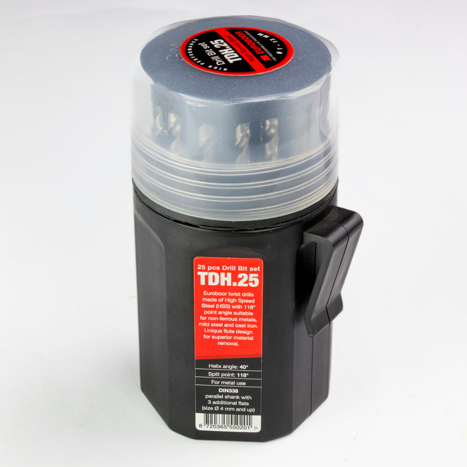 Spiraalboor set, HSS. - Weldingshop