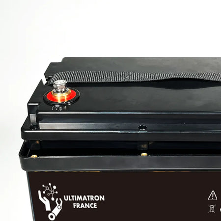 Ultimatron lithiumbatterij 25.6V 50Ah LiFePO4 met intelligente BMS, Bluetooth en verwarming