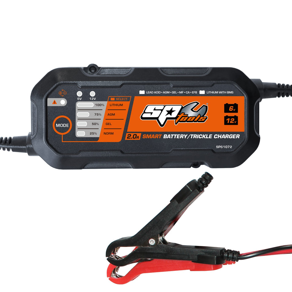 ACCU DRUPPELLADER 6-12 VOLT 2 AMP