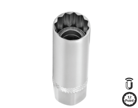 BOUGIEDOP MAGNETISCH 3/8" x 16mm x 64mm