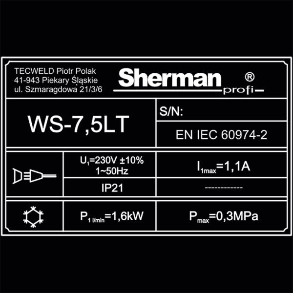 Sherman WS-7,5LT koelunit met alarm - afbeelding 7