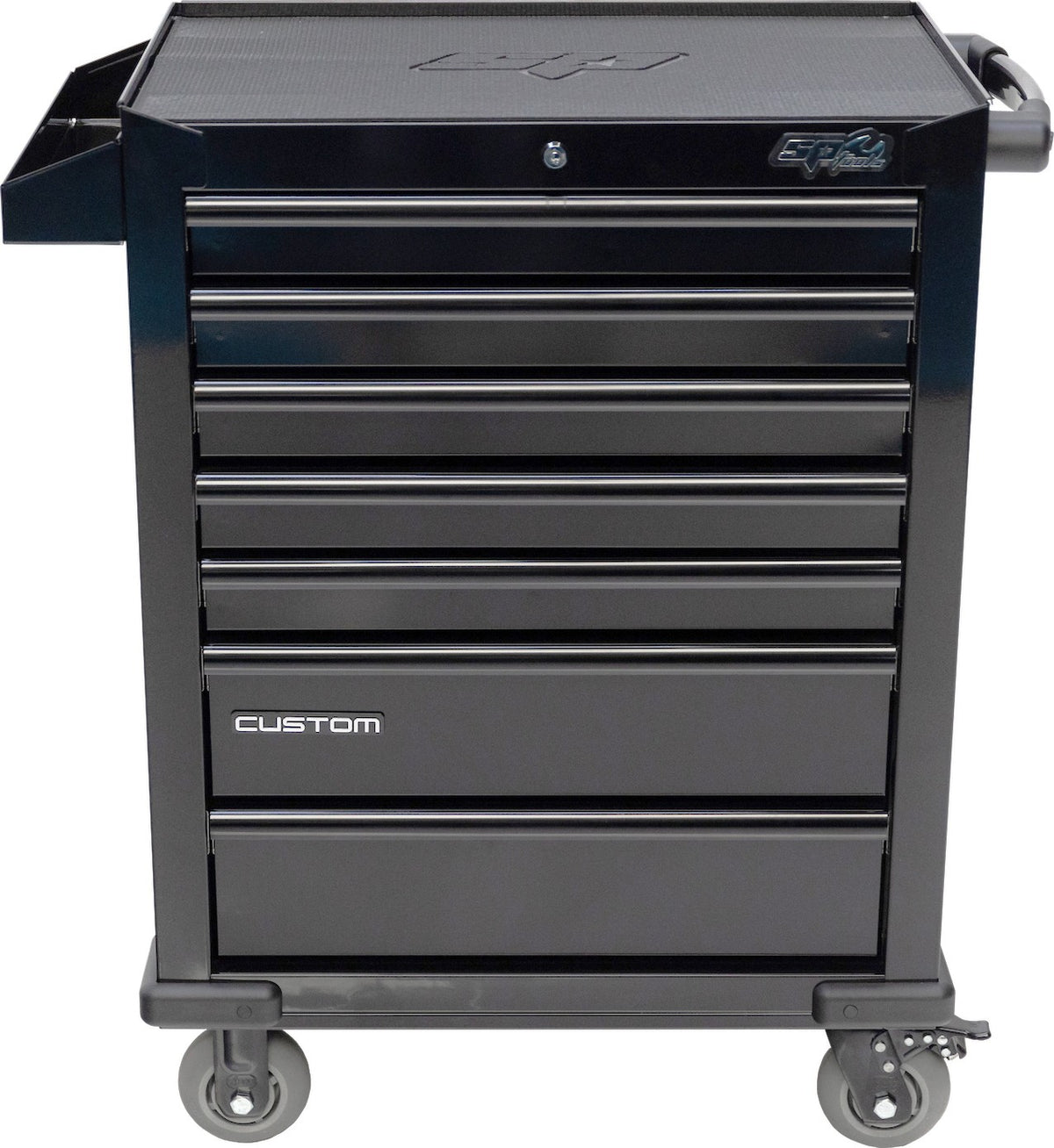 TOOLKIT 345 DELIG IN CUSTOM SERIES GEREEDSCHAPSWAGEN 7 LADEN ZWART/ZWART