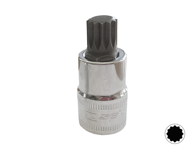DOP 1/2" SPLINE 14MM (55MM LANG)