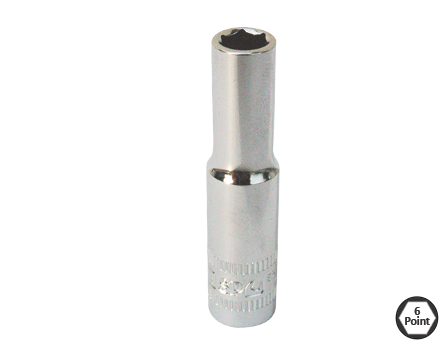 DOP 1/4”  6-KANT  9MM LANG