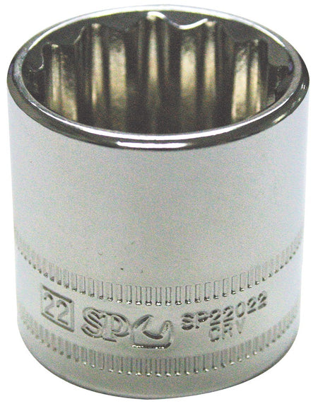 DOP 3/8” 12-KANT  22MM