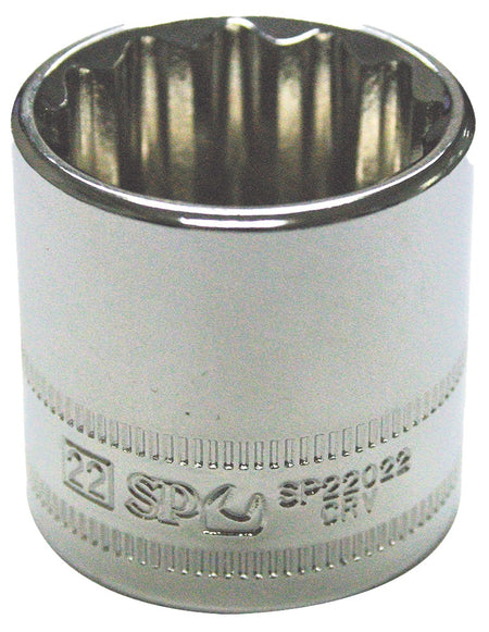 DOP 3/8” 12-KANT  23MM
