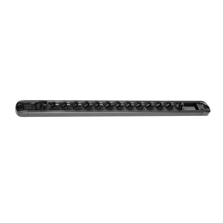 DOPPEN RAIL 1/2" 16 DELIG - ZWART