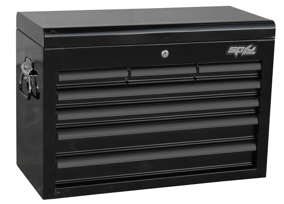 GEREEDSCHAPSKIST STAAL ZWART/ZWART 668w X 316d 7 LADEN