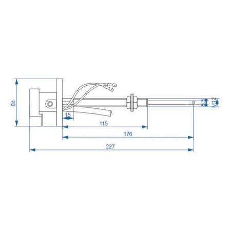 MIG Euroconnector - Losse machine MIG aansluiting lang model - Weldingshop