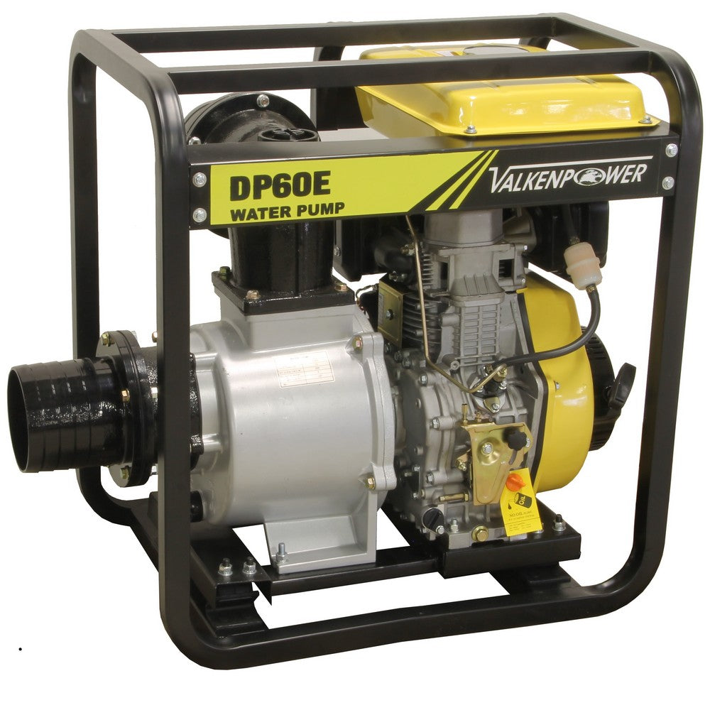 Diesel waterpomp 6'' 150mm elektrische start - Weldingshop