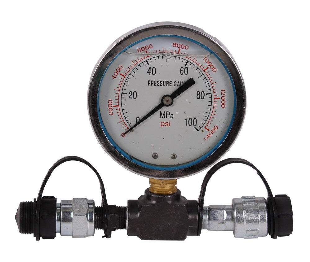 T-stuk met drukmeter - Weldingshop