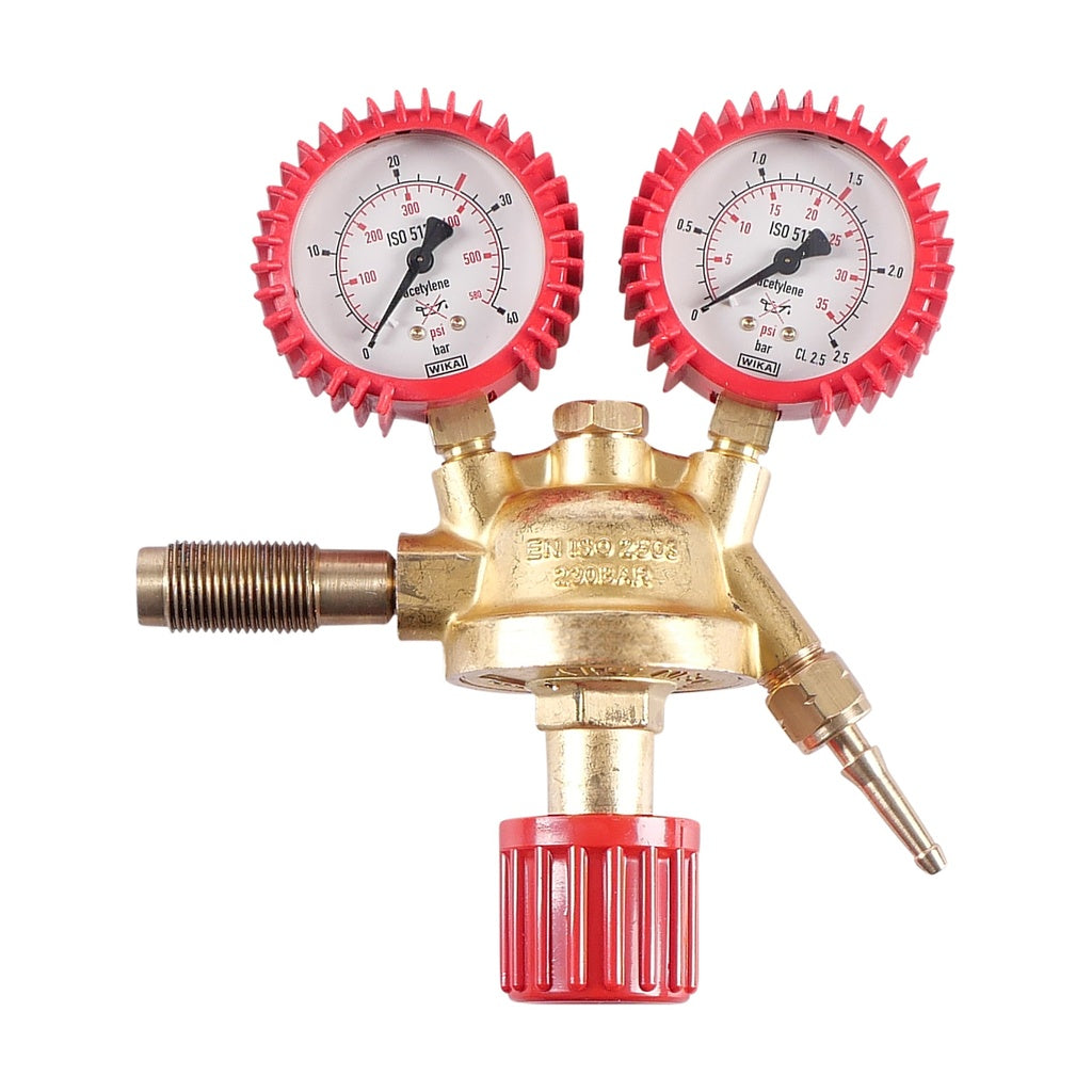 Drukregelaar acetyleen reduceerventiel - Weldingshop
