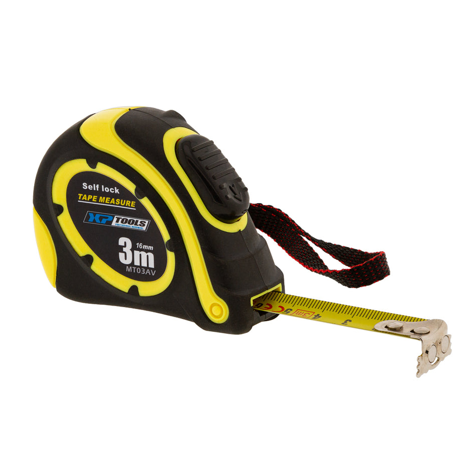 Rolmaat auto-vergrendeling 3m - Weldingshop