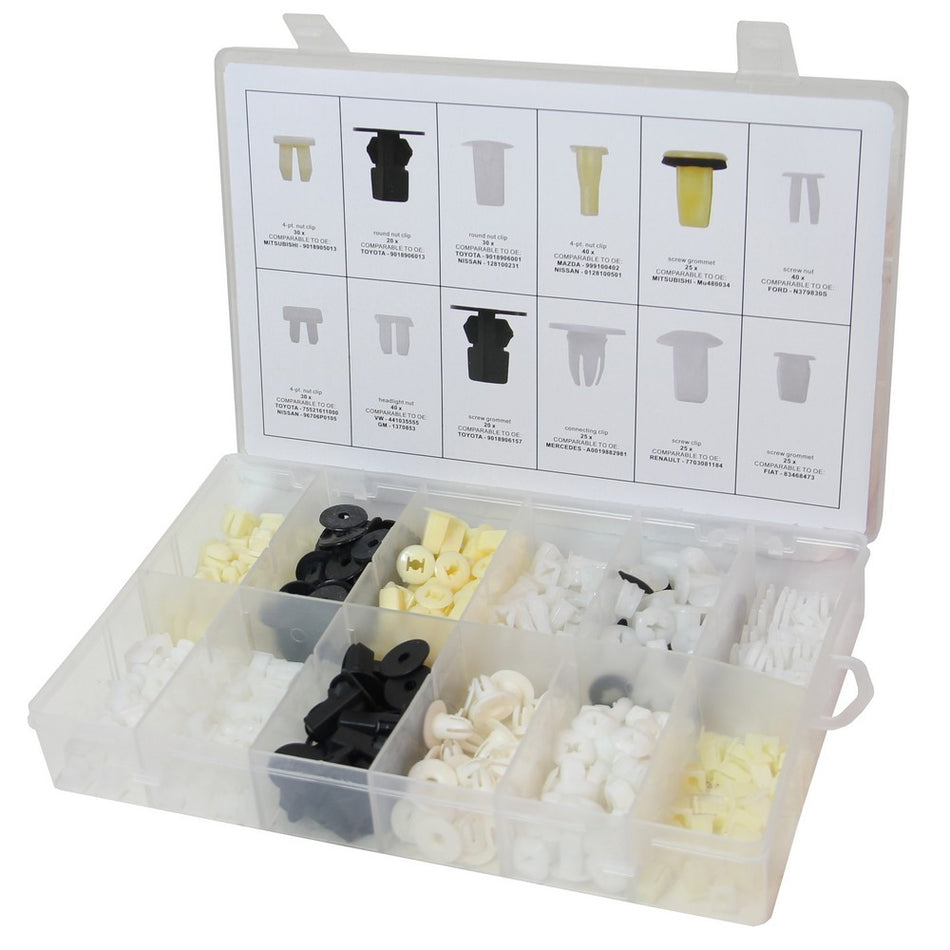 Borgmoeren assortiment 350 delig - Weldingshop