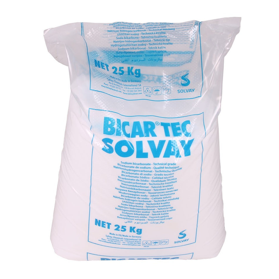 Soda straalmiddel 0,1 - 0,3mm 25kg - Weldingshop