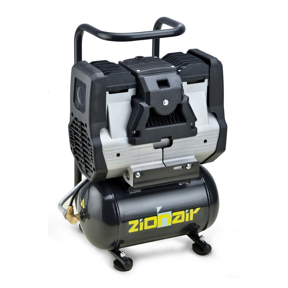 Silent compressor 0,56kW 230V 8 bar 6L tank - Weldingshop