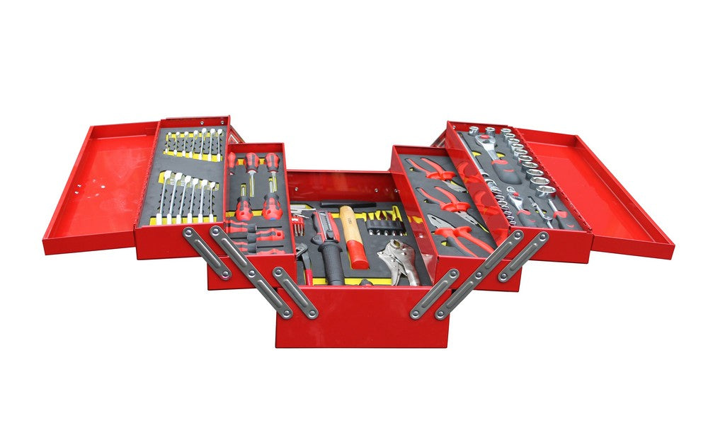 Gereedschapskist 84 delig foam - Weldingshop