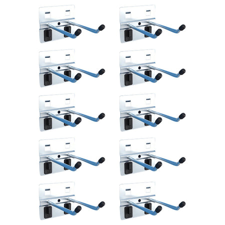 Gereedschapshaak dubbel lang 80mm 10 stuks - Weldingshop