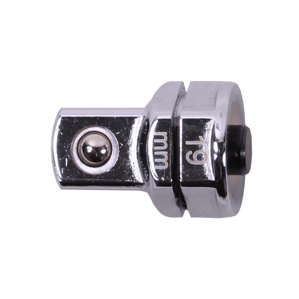 Adaptor voor ratelsleutel 1/2'' x 19mm professioneel - Weldingshop