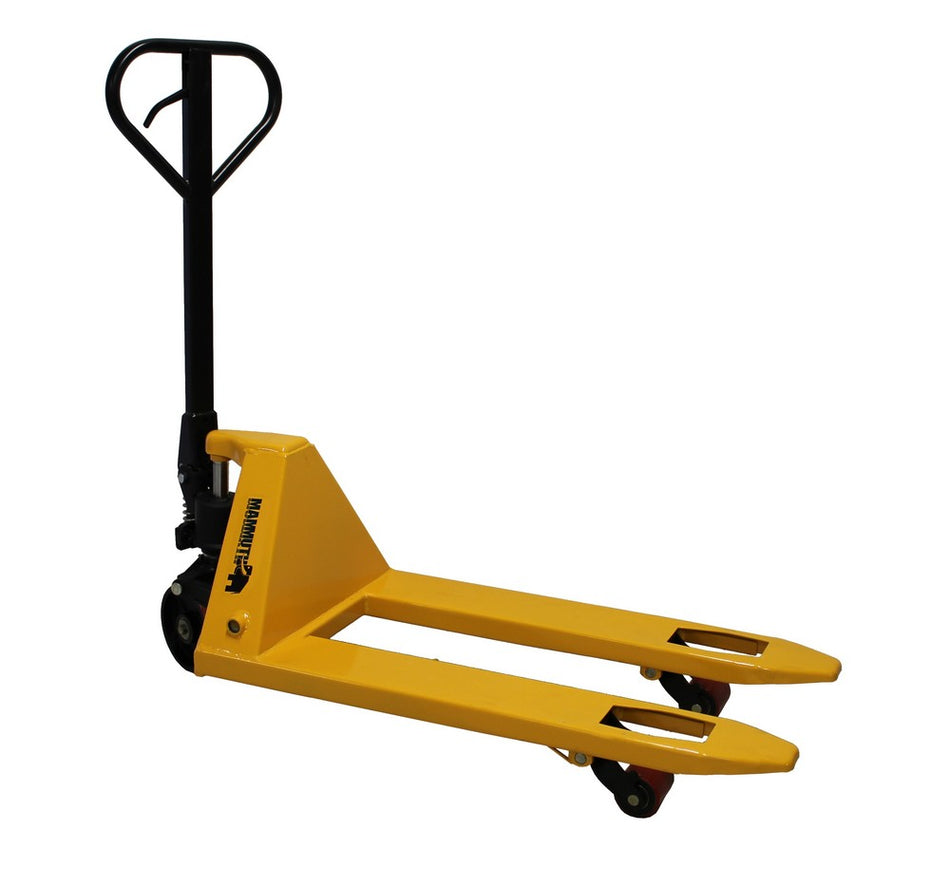Palletwagen 2500kg enkel voorwiel 95cm - Weldingshop