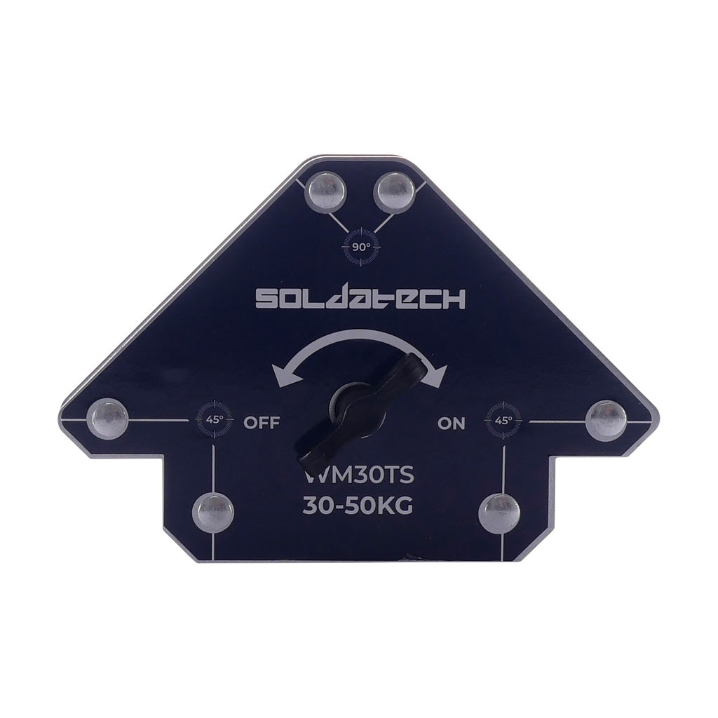 Lasmagneet schakelbaar pijl 30 - 50kg - Weldingshop