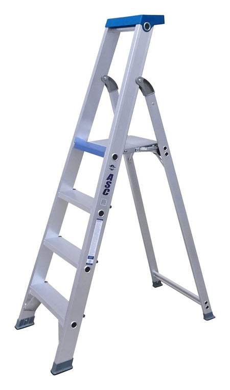 Aluminium bordestrap 4 treden - Weldingshop