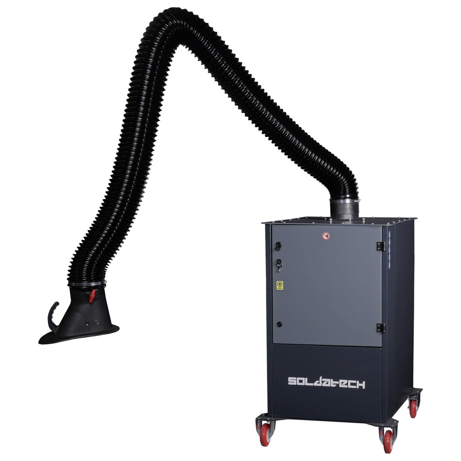 Mobiele lasdampafzuiging 0,75 kW 1200 m³/u - Weldingshop
