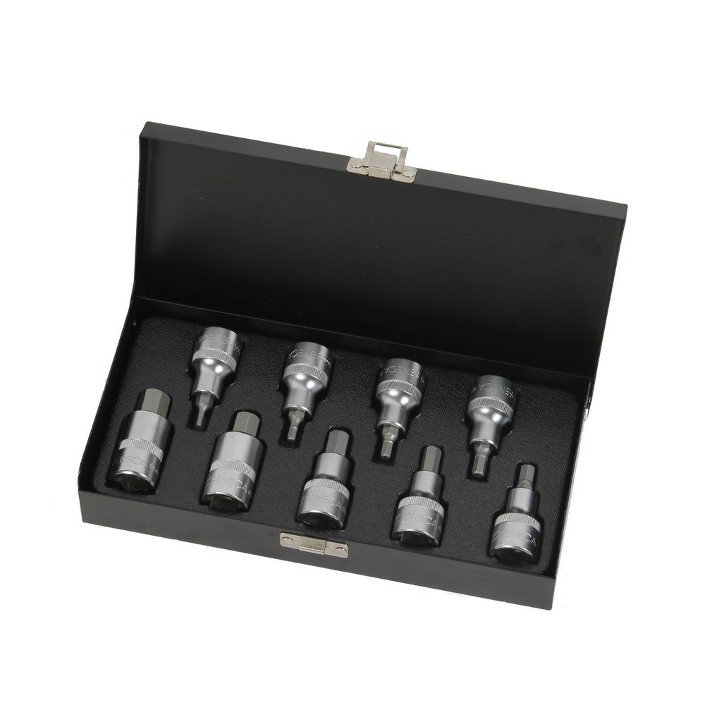 Inbusdoppenset 1/2'' 9 delig - Weldingshop