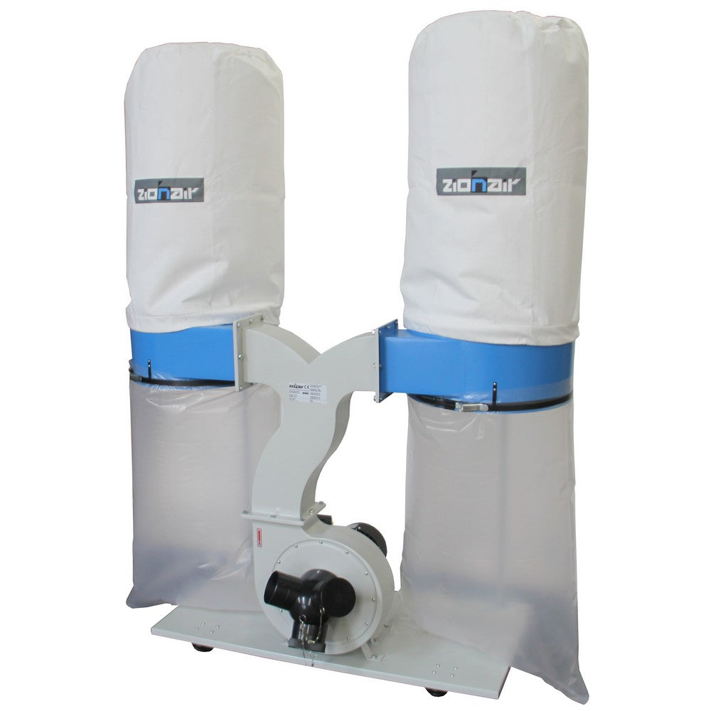 Stofafzuiginstallatie dubbel 500mm - Weldingshop