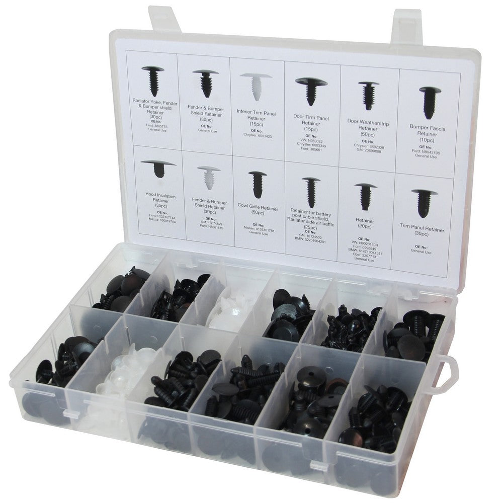 Bevestigingspluggen assortiment 340 delig - Weldingshop