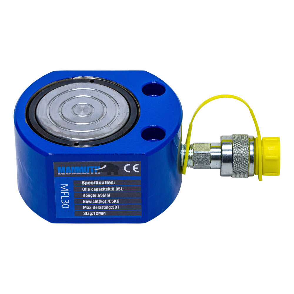 Platte cilinder 30 ton slag 12mm - Weldingshop