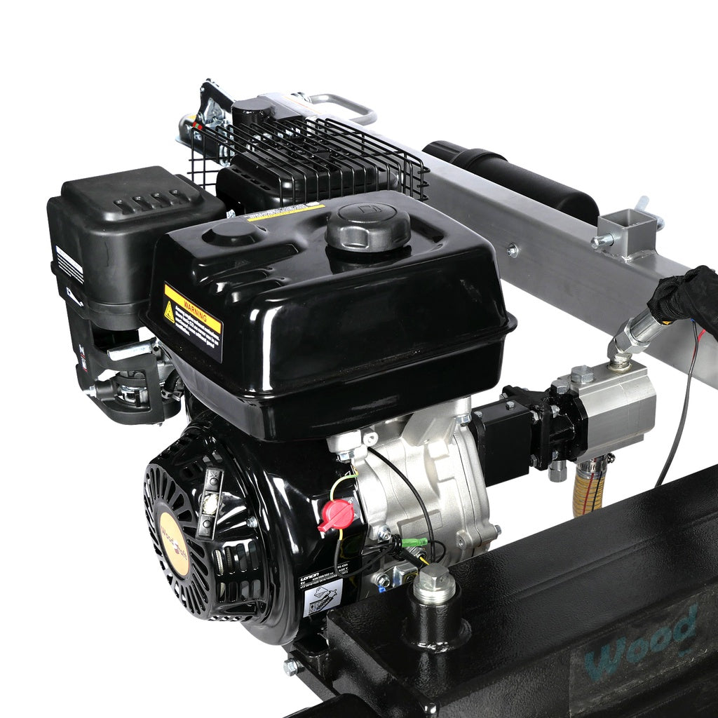 Houtklover 35 ton benzinemotor verticaal - Weldingshop