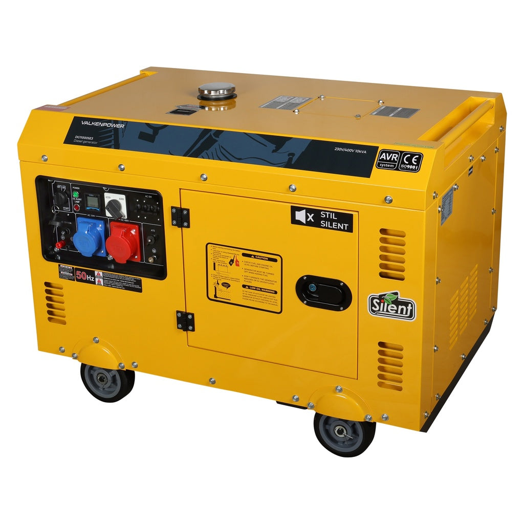 Dieselgenerator 8 kW geluidsgedempt - Weldingshop