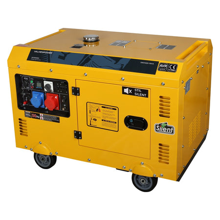 Dieselgenerator 8 kW geluidsgedempt - Weldingshop