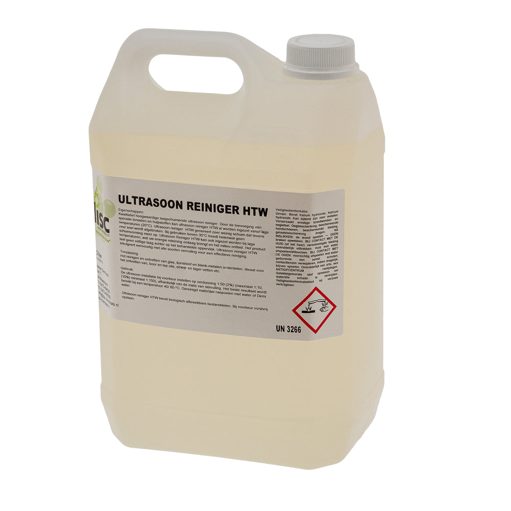 Ultrasoon reiniger HTW 5 liter - Weldingshop