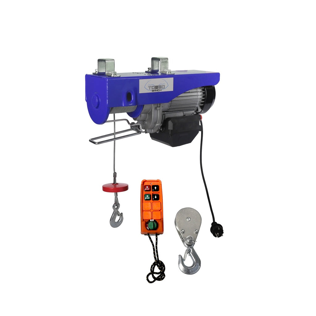 Elektrische takel draadloos 100 / 200kg 230V - Weldingshop