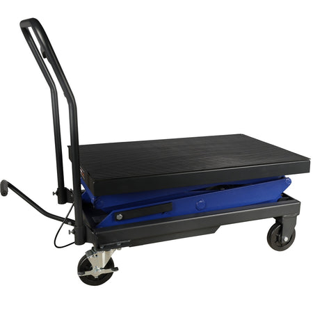 Mammuth verrijdbare heftafel 300kg met dubbele schaar - Weldingshop