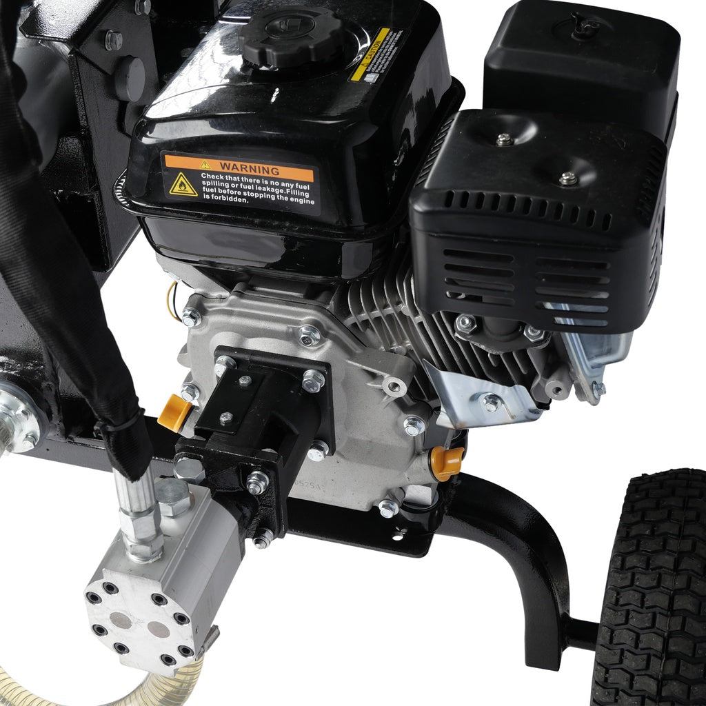 Woodcraft houtklover 12 ton benzine horizontaal