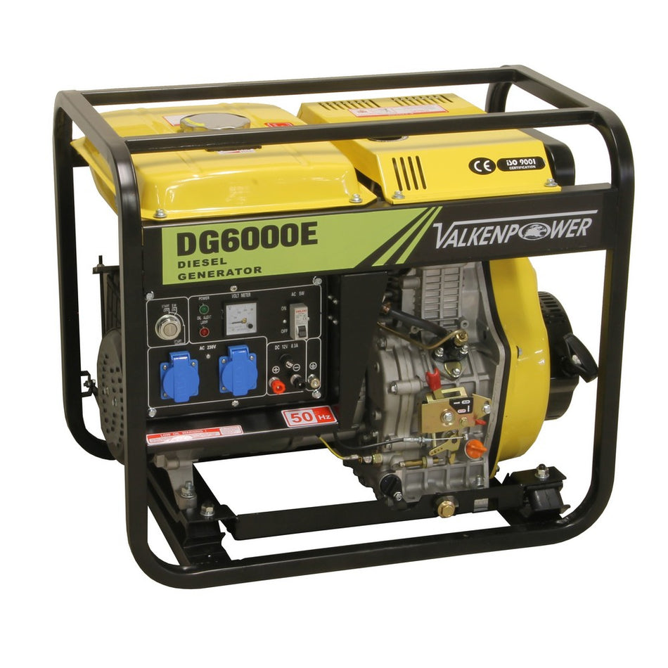Diesel generator set open type 230V 6kVA - Weldingshop