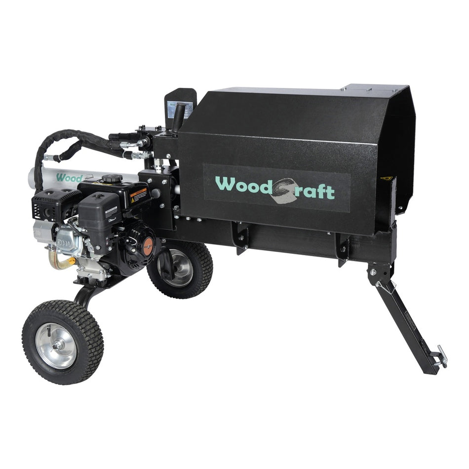 Woodcraft houtklover 12 ton benzine horizontaal - Weldingshop