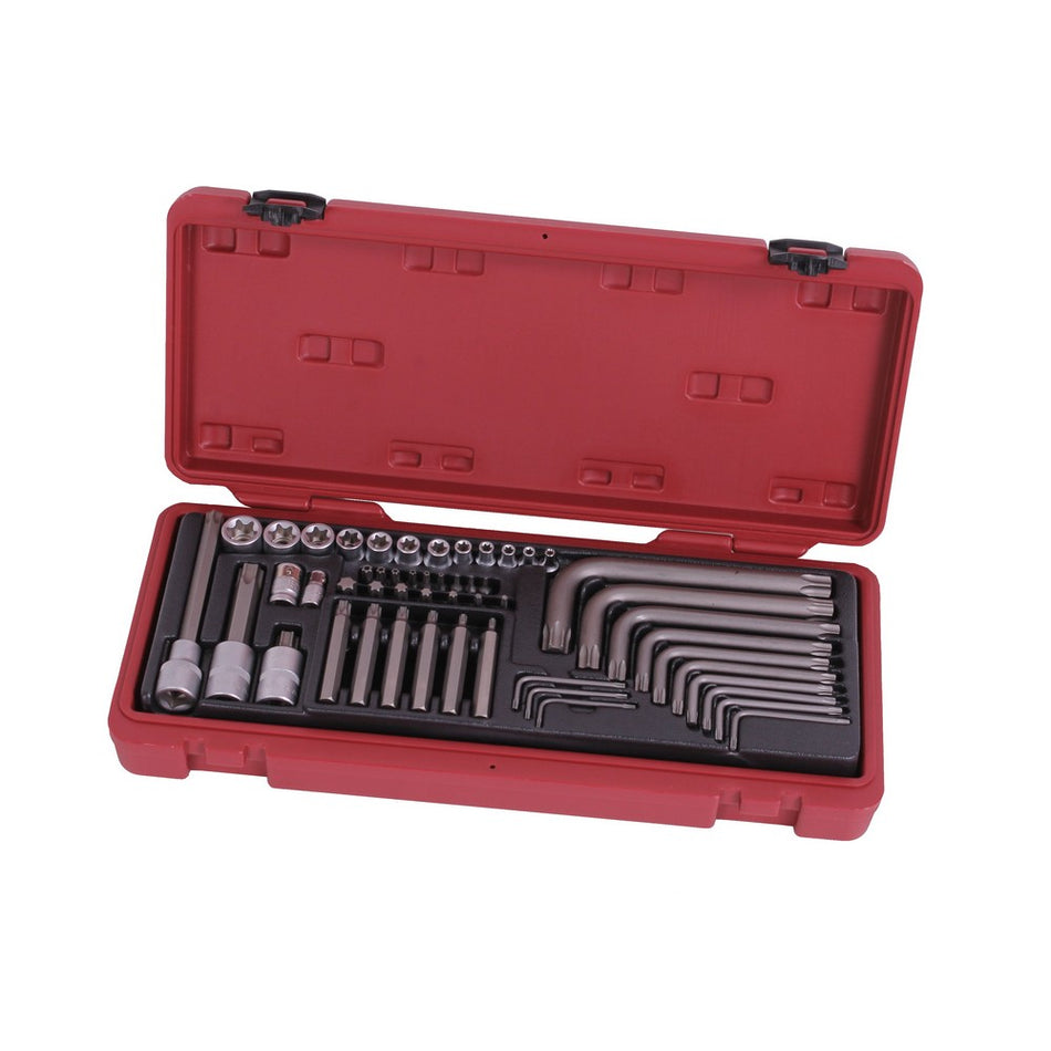 Torx gereedschapset 1/4'', 3/8'' 52 delig - Weldingshop