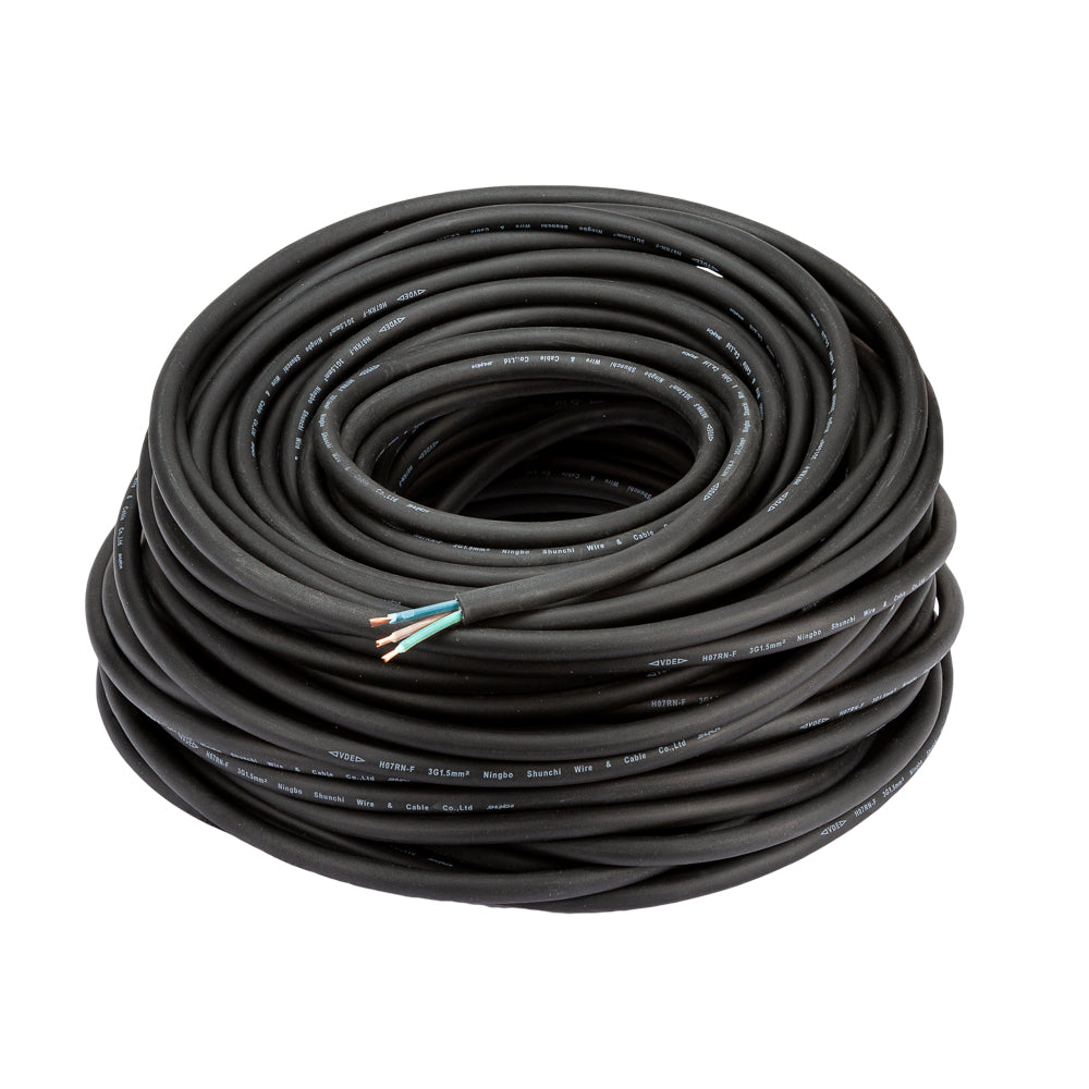 Kabel 3 x 1,5mm2 per rol 50m - Weldingshop