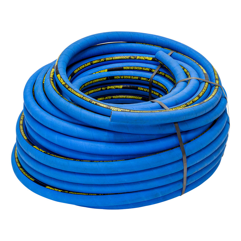 Blubird Jackhammer luchtslang rubber zwaar 19mm x 50mtr open einde - Weldingshop
