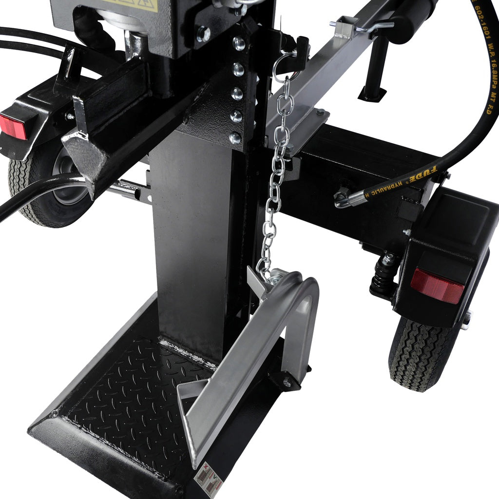 Houtklover 35 ton benzinemotor verticaal - Weldingshop