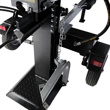 Houtklover 35 ton benzinemotor verticaal - Weldingshop