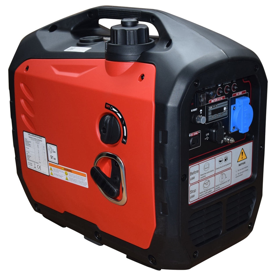 Invertergenerator 1,95 kW benzine - Weldingshop
