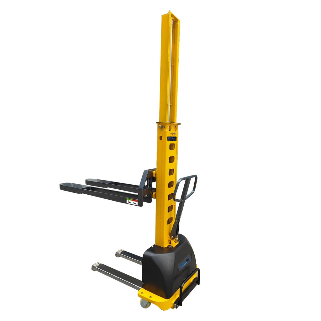 Mammuth semi elektrisch meeneemstapelaar 500kg - Weldingshop