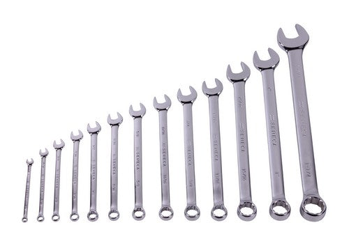 Steek/ringsleutel extra lang 1-1/4" professioneel