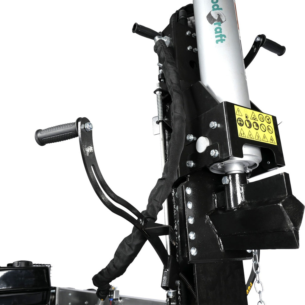 Houtklover 35 ton benzinemotor verticaal - Weldingshop